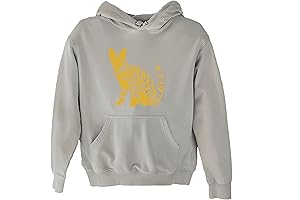 Show Off Your Feline Love with the Bengal Cat Graphic Hoodie