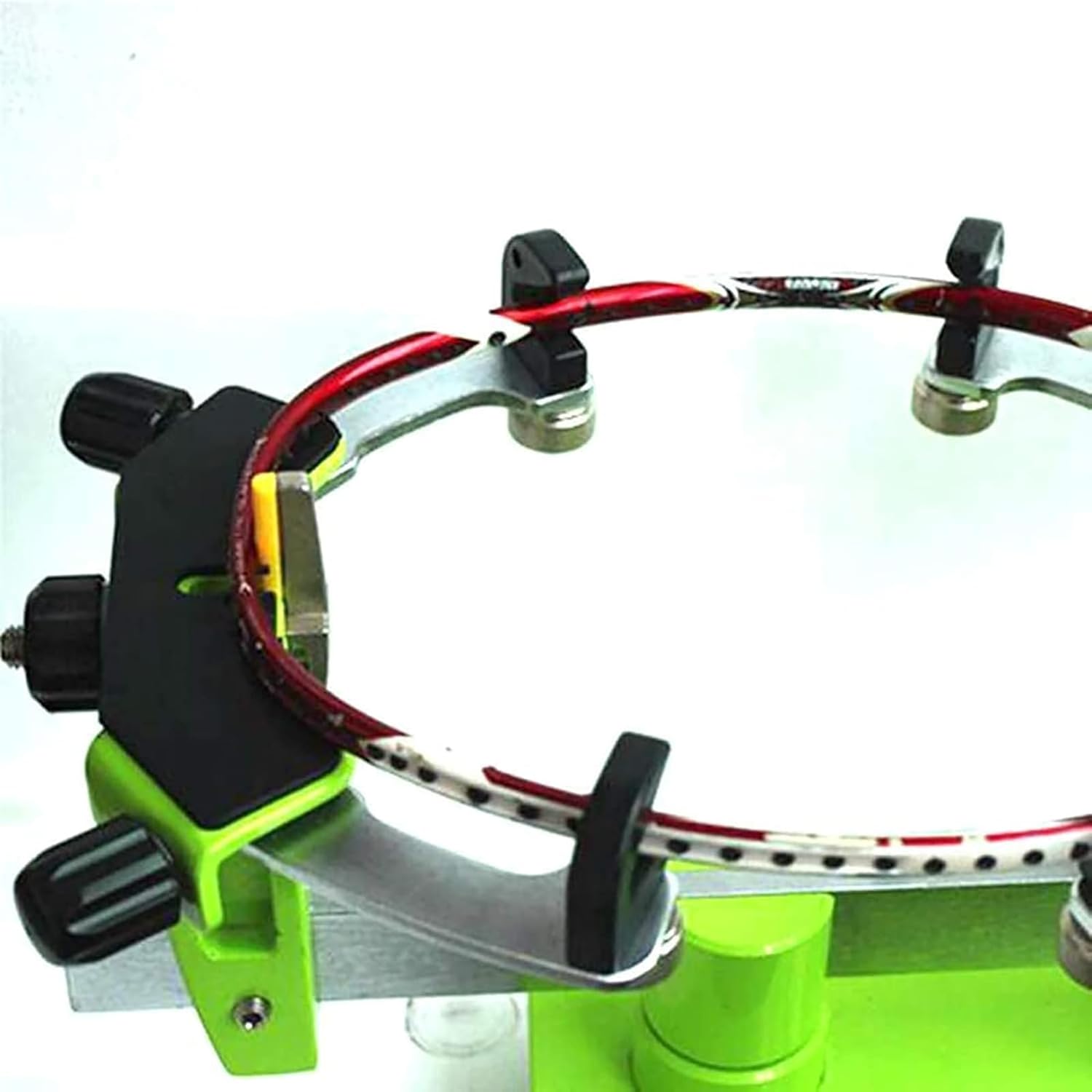 Tennis Stringing Machine, 360° Rotation Desktop Racket Stringing Machine with Tools and Accessories, 6 Point Mounting System, for DIY Squash, Individuals or Club