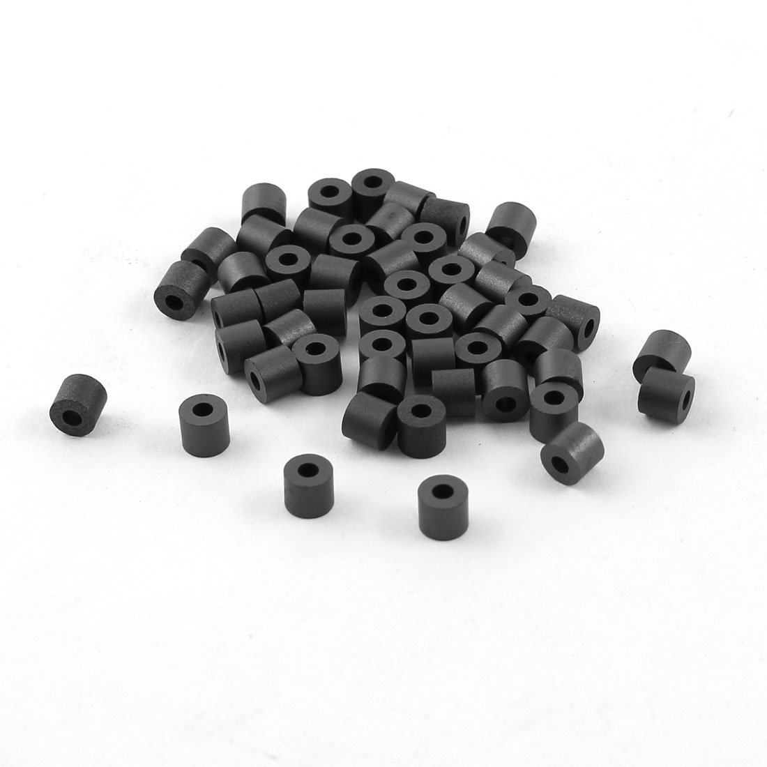 uxcell a13112000ux0776 50 Pcs 3 mm Thickness 3.5 mm Outer Diameter Magnet Ring