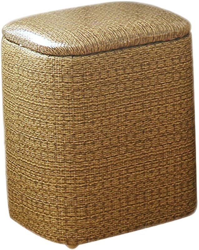 Repose-pieds ottoman rouge grand modèle pour sublimer votre coin canapé