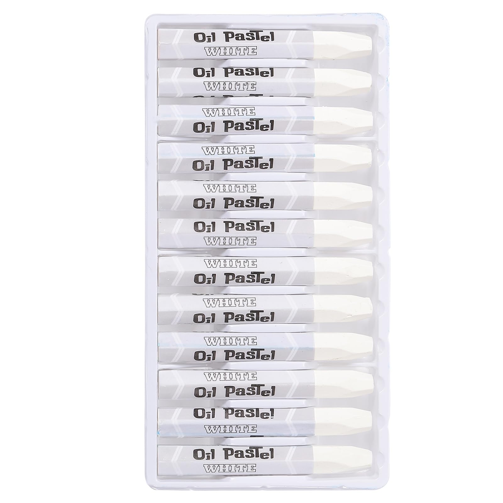 PATIKIL White Oil Pastels, 48Pcs Soft Oil Crayons Vibrant and Creamy Pastels Stick Art Supplies for Art Painting Drawing Blending Graffiti for Artists Beginners