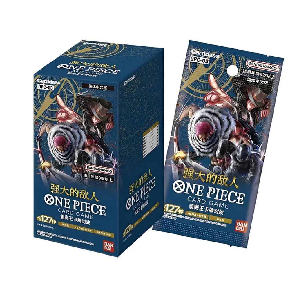Cartes à collectionner One Piece | Chinois simplifié | 15 ans et plus | OPC-03 | Ennemis redoutables