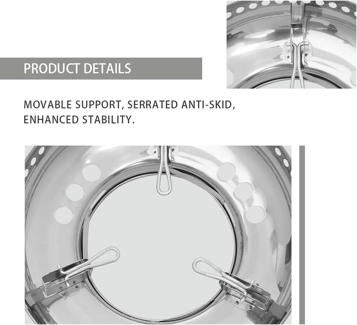 Wok Rack Wok Ring Support Stand for Gas Hobs Cast Iron Pan Holder Stove Trivets Milk Pot Cooktop Range Pan Gas Burner Support Ring