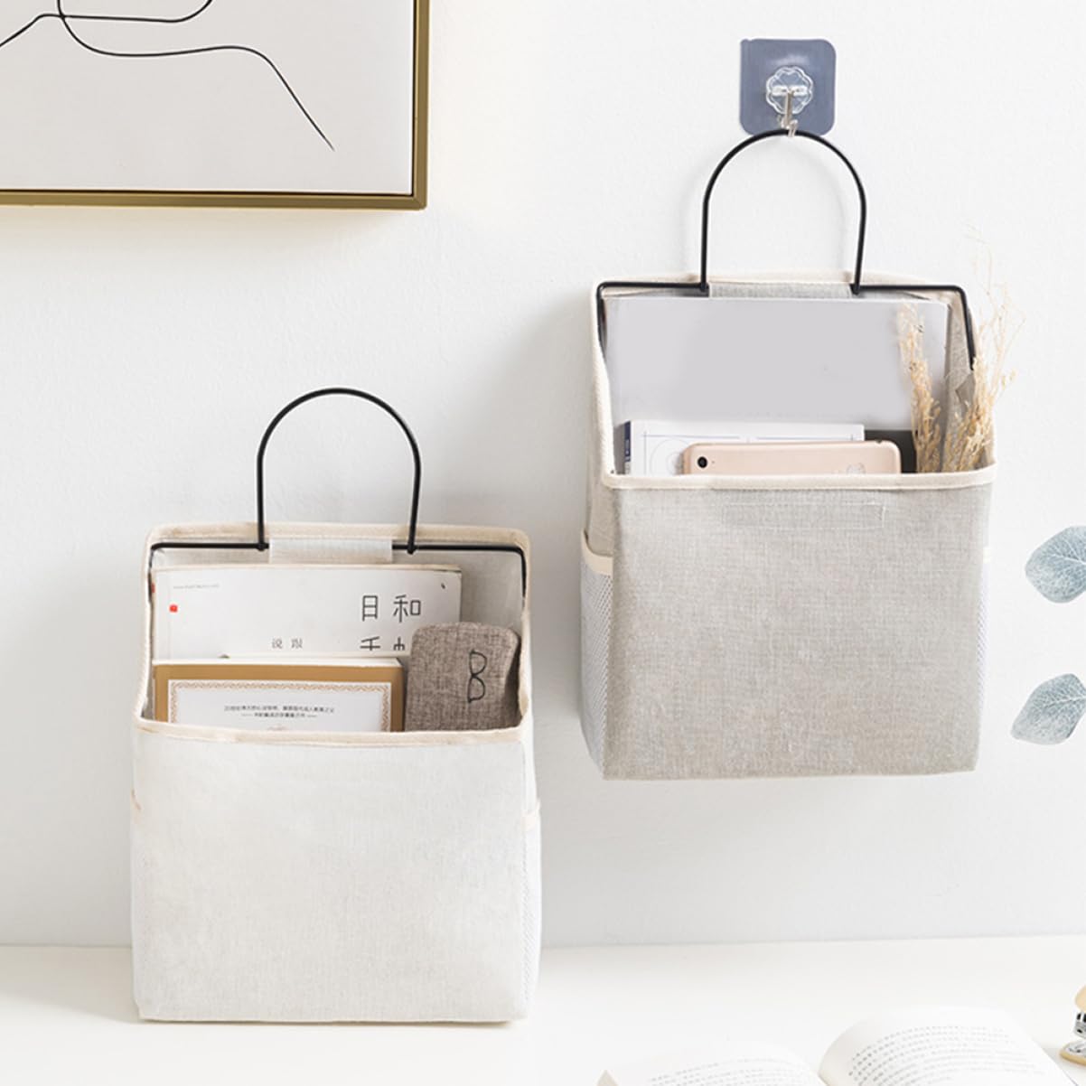 Borsa Portaoggetti Da Appendere Organizer Sopra La Porta Con Tasche Contenitori Dormitorio Bagno Soggiorno Cucina Traspirante Pieghevole
