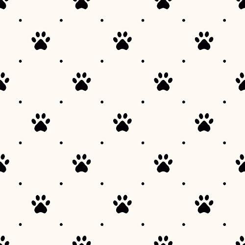 Miniatura 2 de SpeedWallpaper 3301 - Papel tapiz extraíble para perros en blanco y negro