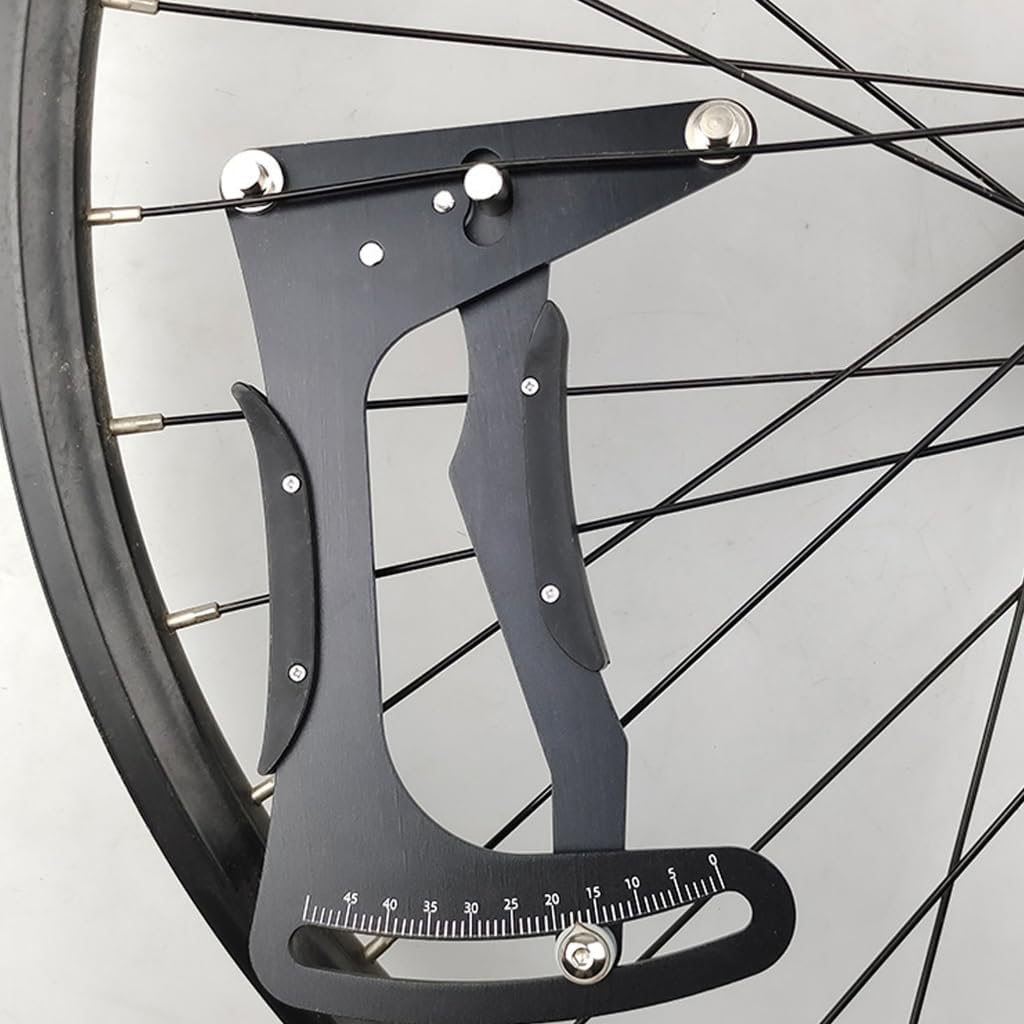 Compacts Spokes Tension Tester Multifunction Bicycles Truing Tool with Ergonomic for Wheel Maintenances
