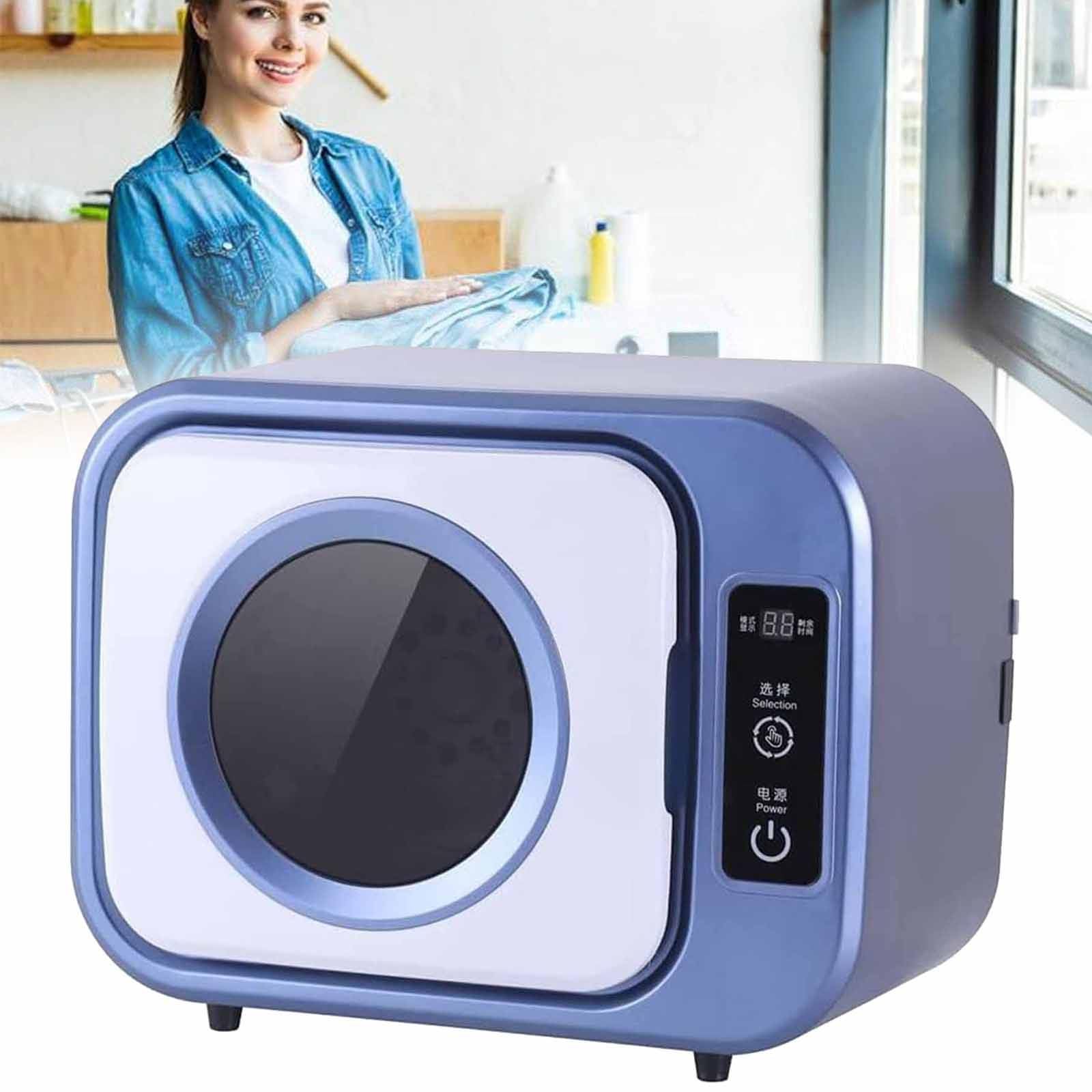 Mini-Trockner,Tragbare Trockner,Kompakter Trockner,Leise,3 Einstellbare Stufen,Schnell Trocknend,300W,Edelstahl Wäschetrockner,Für Wohnung,Wohnheim,B