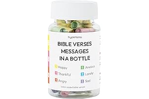 Christian Gifts for Women | Bible Verses Prayer Jar with Scriptures | Daily Scripture Accessories