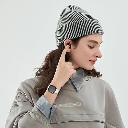 Miniatura 4 de Msksjer Correa compatible con Fitbit Versa 4Versa 3 Band mujeresFitbit SenseSense 2 bandas hombres, correa suave de repuesto para Fitbit Versa 34 y