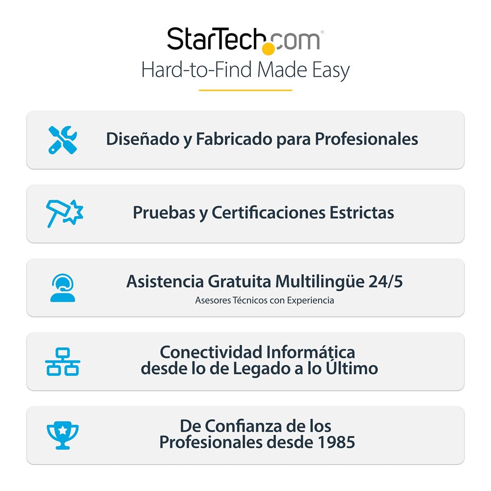 StarTech Mini Dock USB-C 7 en 1 HDMI 4K 60Hz, GbE, 2x USB, SD, 100W PD | Compatible con Thunderbolt, MacBook Pro/Air, Windows y macOS, Paso de dirección MAC y conmutación WiFi