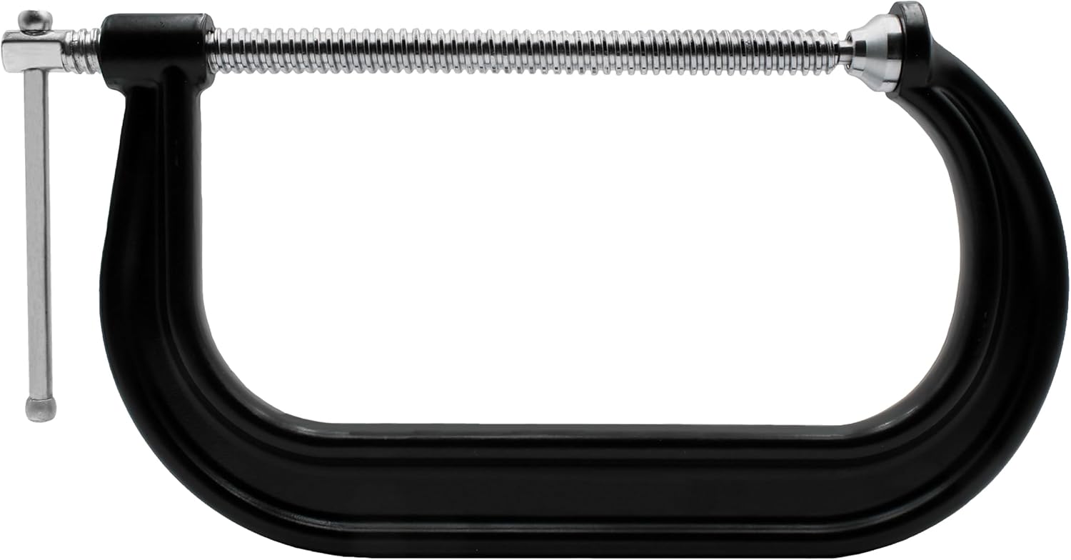 Klutch Professional Heavy Duty C-Clamps (10")