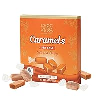Vista 6 de ChocZero Caramelos Sin Azúcar - Dulces de Caramelo Keto - Totalmente Naturales, Dulces Clásicos - Bocadillo Bajo en Carbohidratos (Caja de 9oz)
