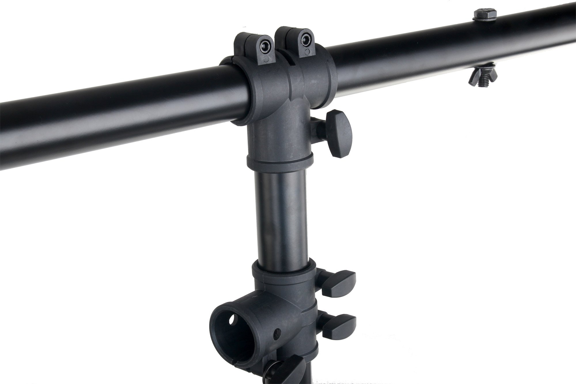 Struttura Luci Showlite - 2 Traverse E 2 Supporti, Regolabile 1.5-3m, Portata 75kg, Nero - Foto 12