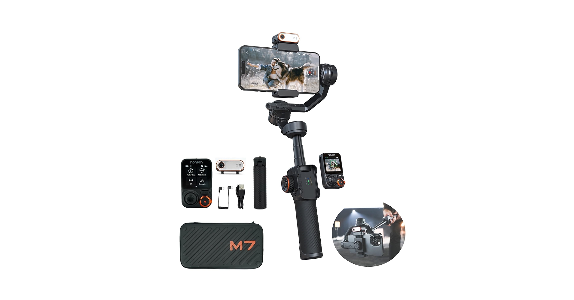 hahem iSteady M7 スマートフォンスタビライザー 新品同様品 61Yo1VHe68L.jpg_BO30,255,255,
