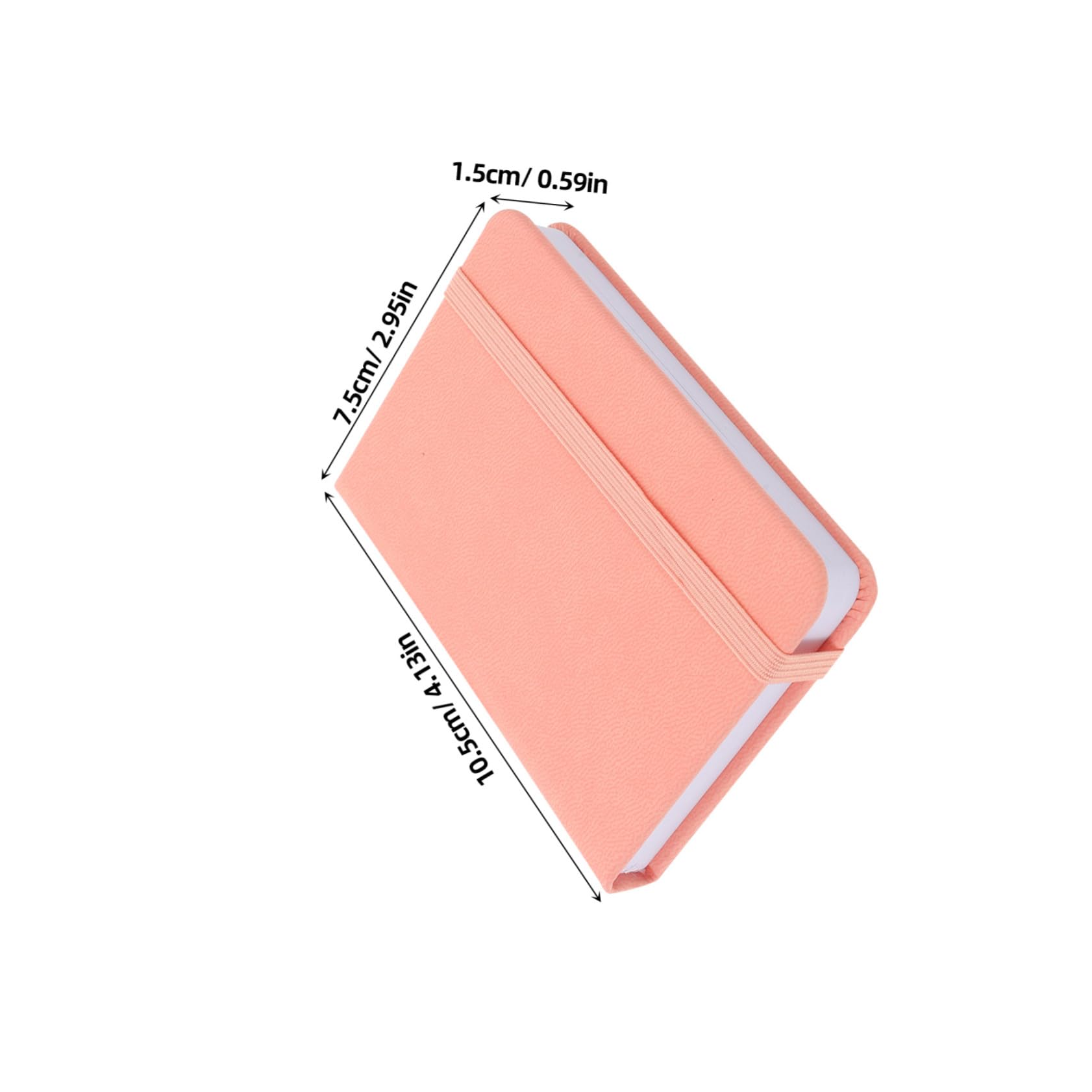 Homoyoyo 10pezzi Diario Tascabile Per Viaggi Ufficio Scuola Piccolo Quaderno Blocco Note Tascabile in Pu Piccolo Blocco Note Righe Quaderno Di Carta Semplice Diario Portatile