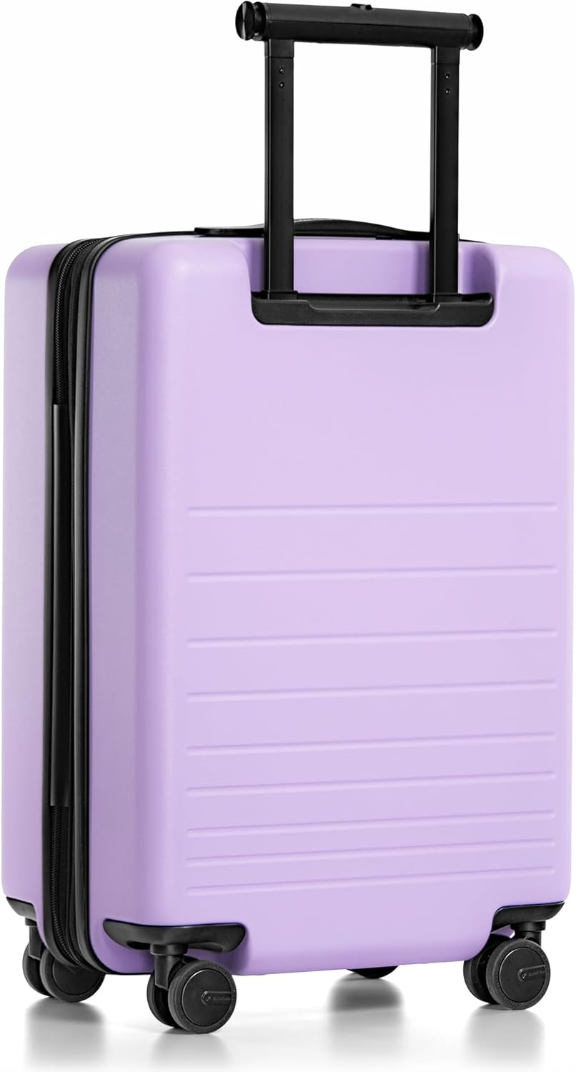 Traveler's Choice Markham Hardside Expandable Luggage with Double Spinner Wheels, Carry-On 21-Inch Suitcase, TSA Lock, 21-Inch, Purple - Image 4