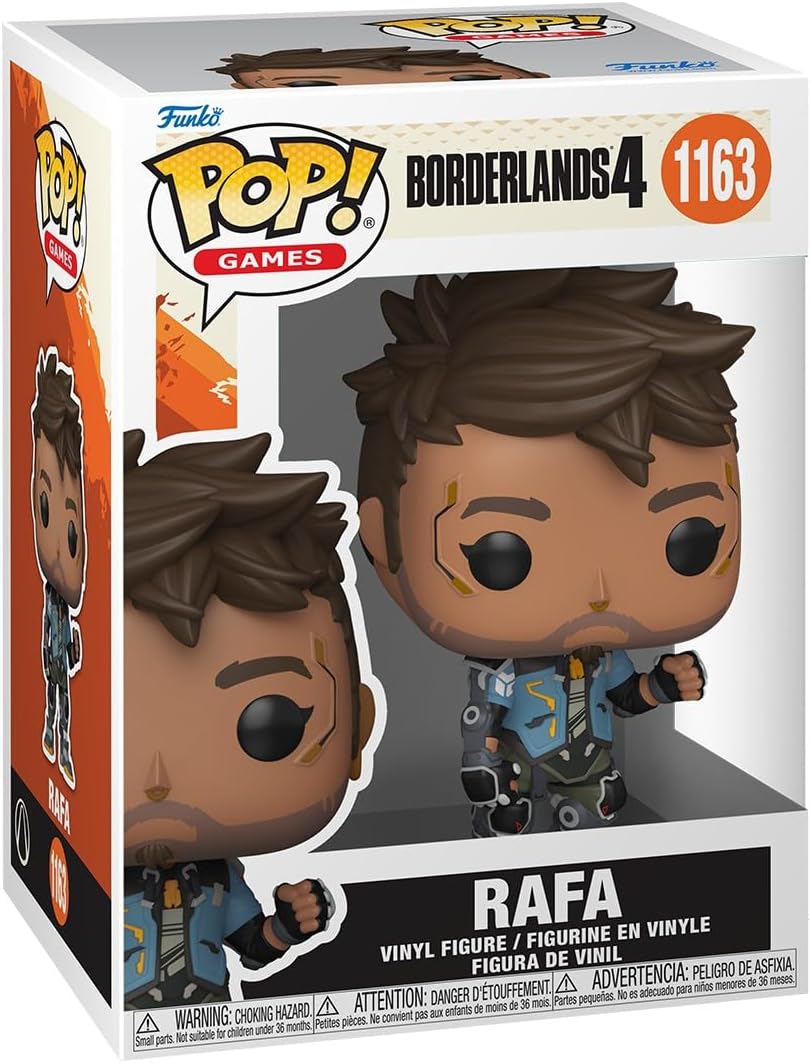 Funko Pop! Games: Borderlands 4 - Rafa - Collectable Vinyl Figure - Gift Idea - Official Merchandise - Toys for Kids & Adults - Video Games Fans - Model Figure for Collectors