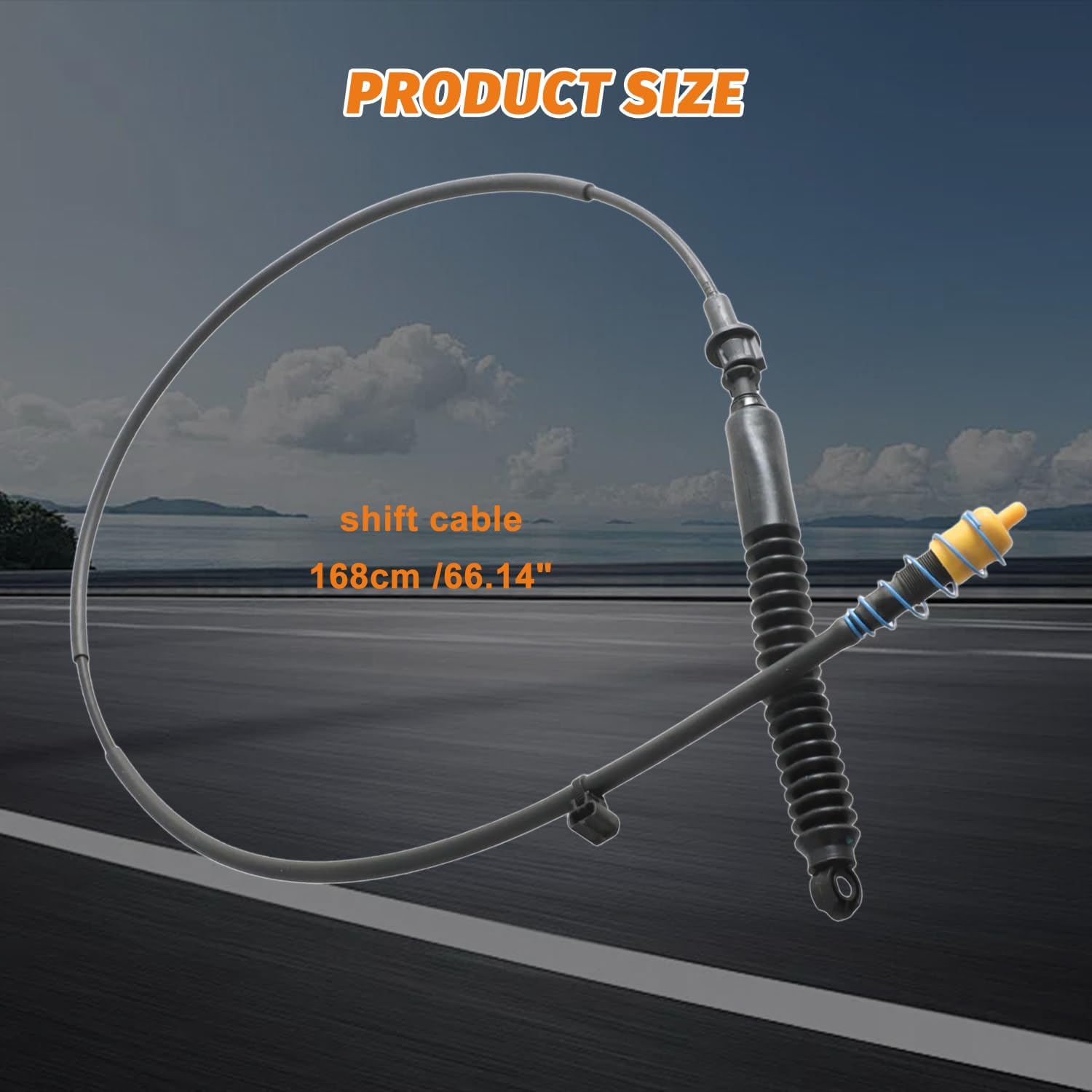 20787606 Lower Automatic Transmission Shift Cable For 2007-2013 Silverado 1500, Auto Trans Shifter Cable for 2007-2013 GMC Sierra 1500,for Yukon/Yukon XL 2007-2008
