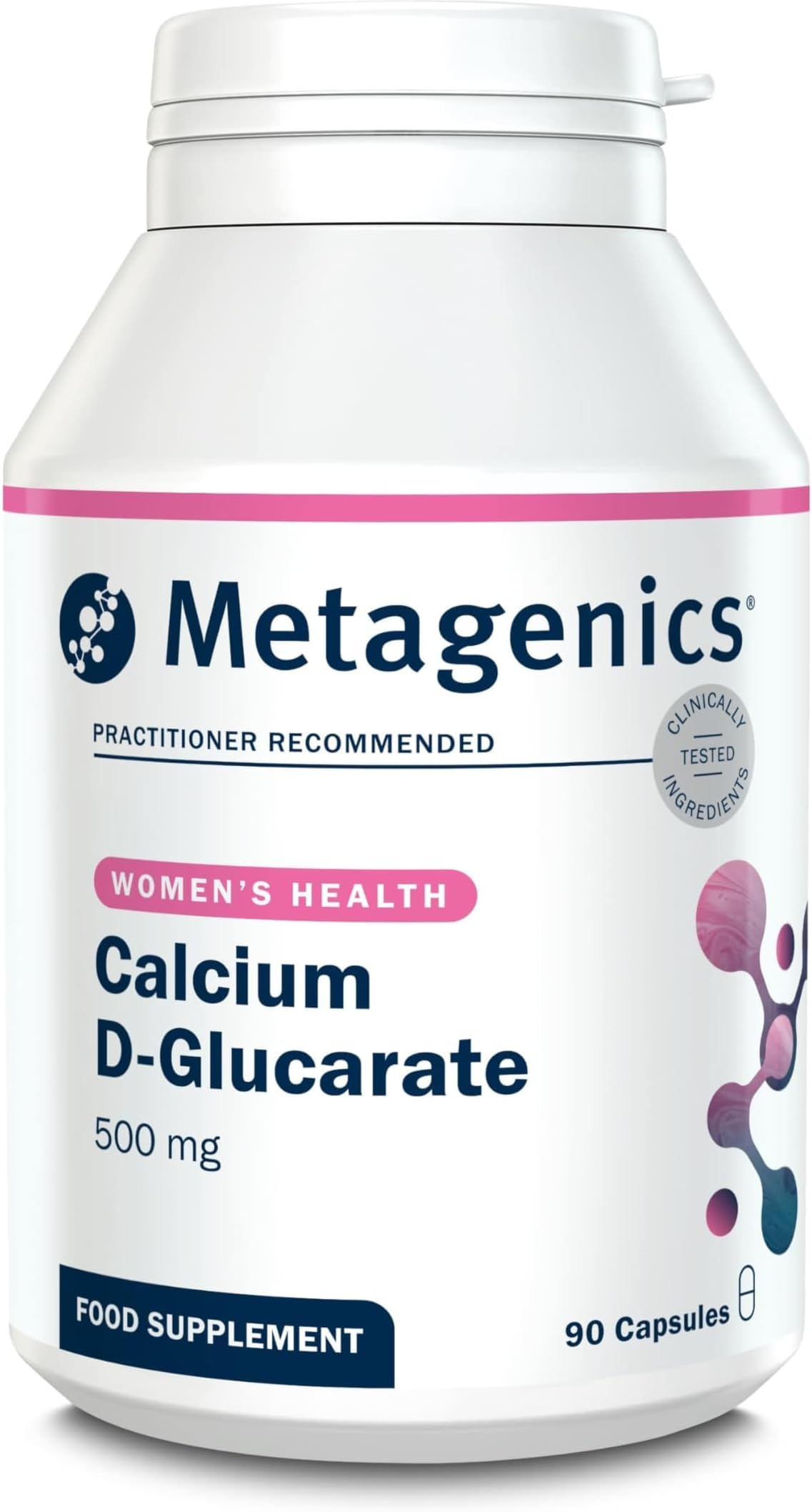 Metagenics Calcium D-Glucarate, Daily Gut Health Complex - 90 Capsules