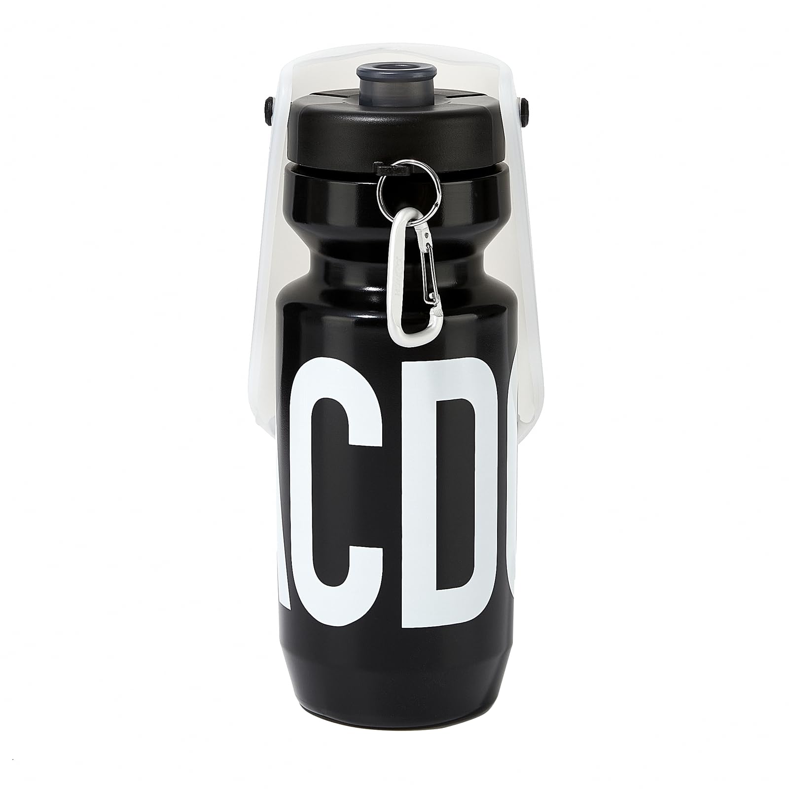 Howgo Dog Water Bottle Portable Travel Water Bottle Dispenser for Dogs, Super Light-Weight, Leak-Proof Bottles for Pets Outdoor Walking, Hiking, Travel,Food Grade Silicone,BPA Free (Black, 21oz)