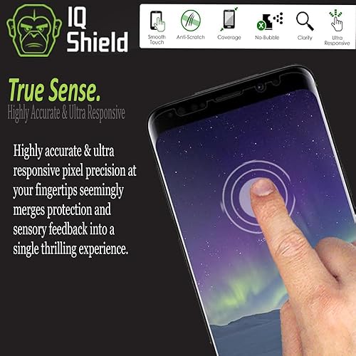 Miniatura 94 de IQShield Paquete de 2 protectores de pantalla para Samsung Galaxy S22 Plus/S22+Plus 5G, fácil instalación, desbloqueo de huellas dactilares