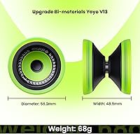 Vista 7 de MAGICYOYO V13 DEEPSPIN Yoyo bimaterial para niños de 8 a 12 años y adultos, Yoyo profesional de doble propósito para todos los niveles de habilidad