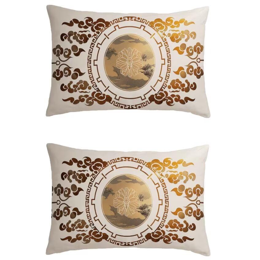 Housse coussin 50x70 rectangulaire lin impermeable l-m247