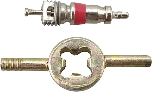 Miniatura 5 de GY6 ATV PVR70 vástago de válvula de neumático doblado 90 grados y 135 grados, varilla recta, base de goma, herramienta de instalación de llave de