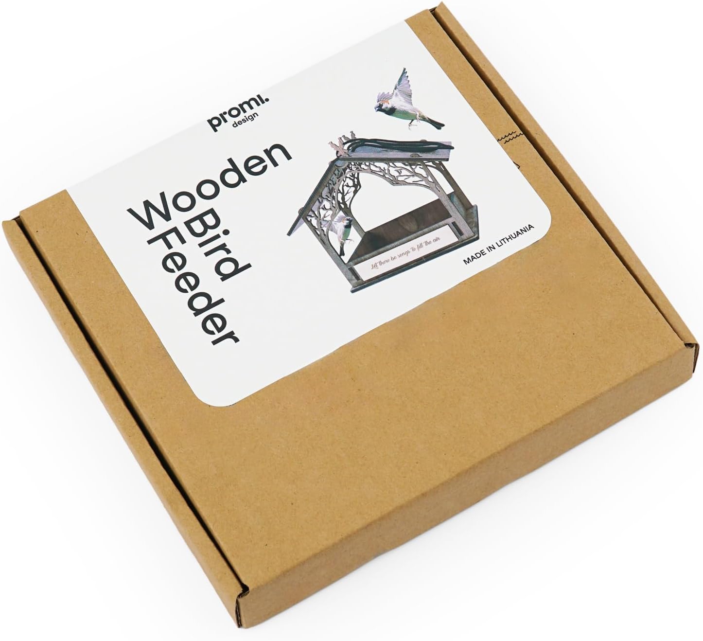 Memorial Bird Feeder, Wooden Outdoor Hanging Bird Feeder for Small Wild Birds, Thoughtful Garden Gift for Sympathy, Mother’s Day, Remembrance, or Nature Lovers - Image 9