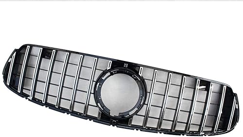 Miniatura 9 de Rejilla delantera estilo AMG plata GT estilo AMG 2020 2021 2022 para Mercedes Benz GLC clase W253 X253 GLC 300 GLC250