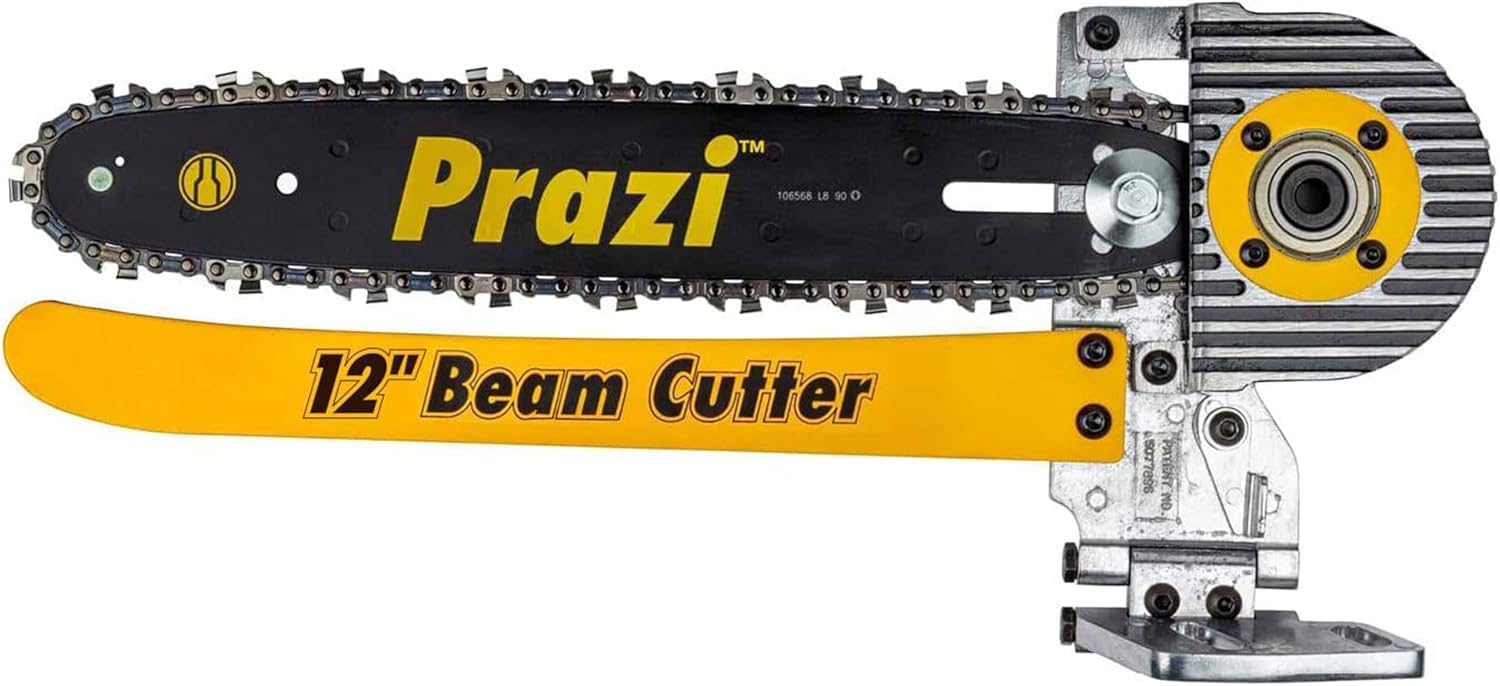 12" Beam Cutter Attachment for Circular Saws – For 7-1/4"-8-1/2" WormDrive Saws – Increase Cut Depth from 2-1/2” to 12”
