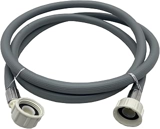 Tubo de entrada de agua fría para lavadoras o lavavajillas, Toma 3/4 hembra Manguera para Lavadora y Lavavajillas fabricado en polibutileno a rosca estándar:DN 20, 26,9 mm. (1,5 metros)