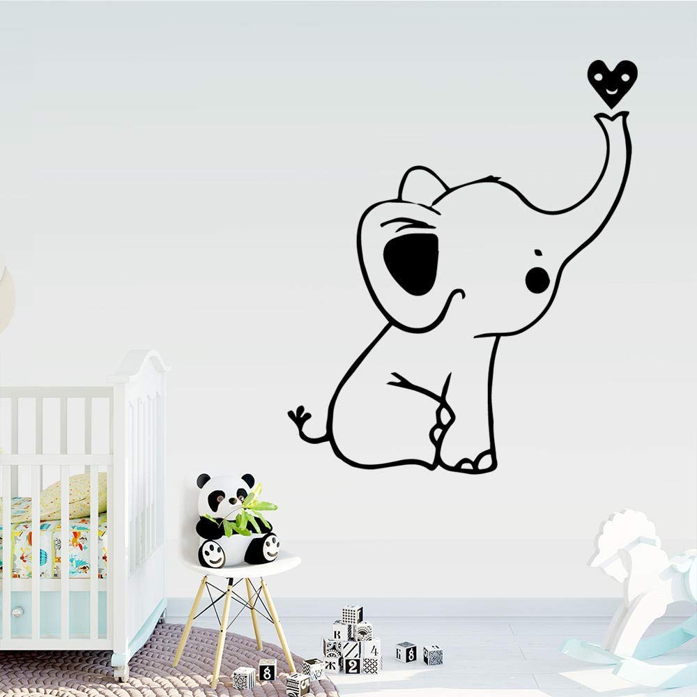 Meixiang Home Decor PVC Decal Children's Room Wall Art Sticker Mural 57X67 cm