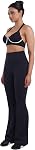 Sunzel Sunzfly Women's Mini Flare Leggings with Pockets High Waisted Tummy Control Yoga Pants Bootcut Workout Gym Casual