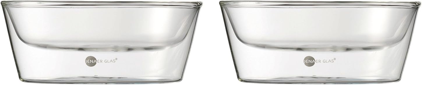 Jenaer Glas Schale, Glass, transparent, 28.4 x 14.2 x 6.6 cm