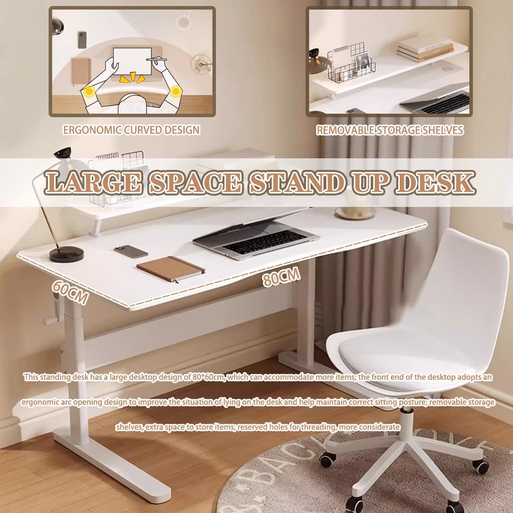 Amazon | シットスタンド モバイルワークステーション ホーム 高さ調節