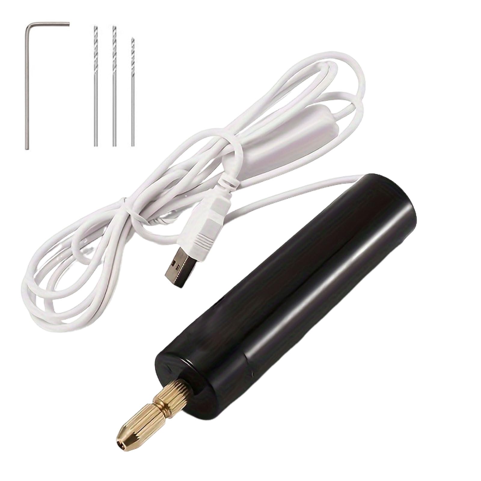 Mini Taladro de Mano Eléctrico Mini Taladro Eléctrico Taladradora Electrica Taladro Eléctrico DIY Micro Taladro Manual Precisión Herramientas para Modelismo Madera Resina joyería