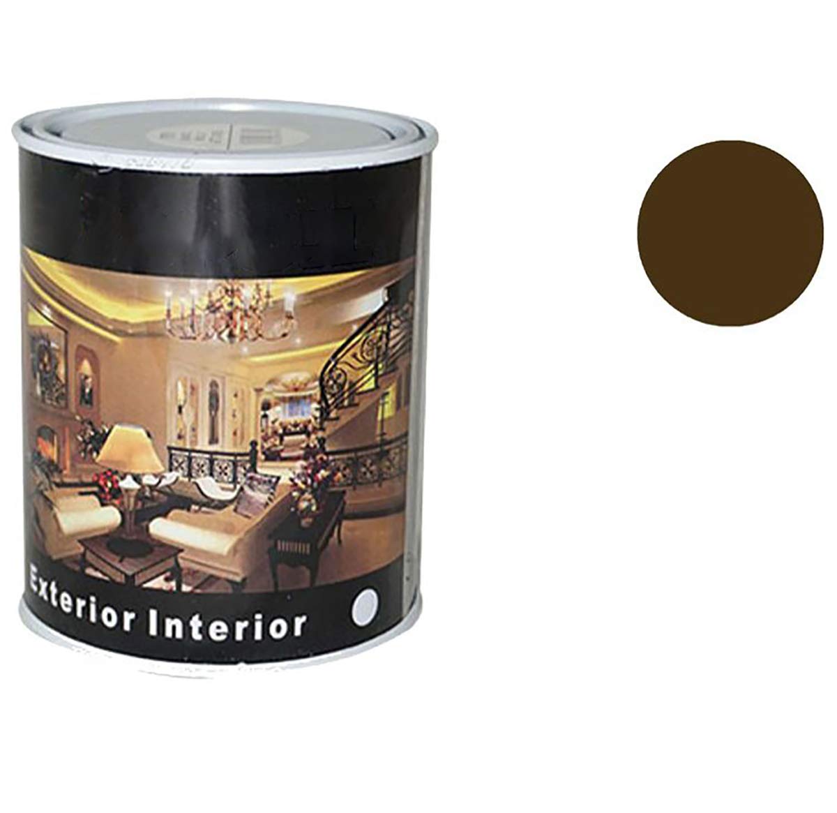 H HANSEL HOME Pintura Esmalte al Disolvente para Madera y Metal, Pintura Alquidica de Rápido Secado para Superfícies Interiores y Exteriores(Negro Satinado, 125 ML) — view 20