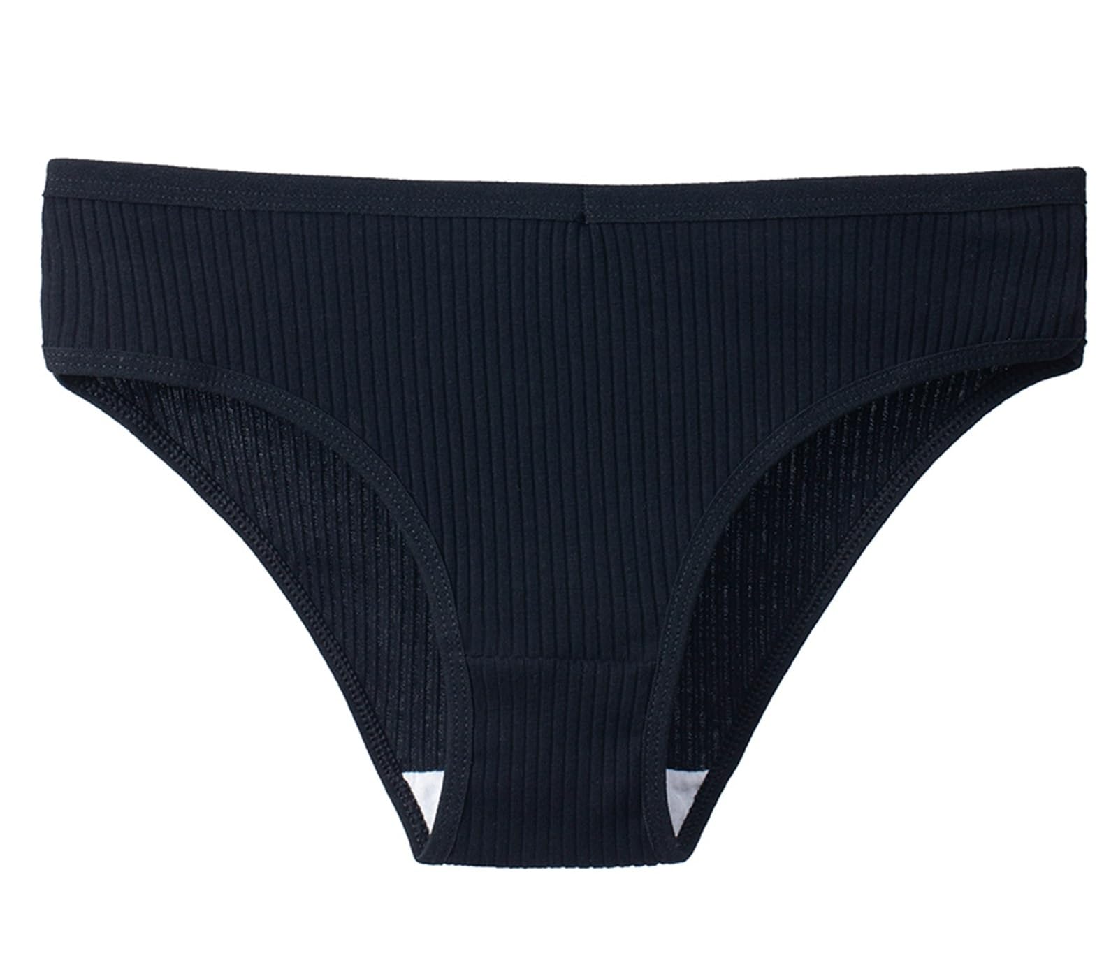 Majtki po kolana 10 sztuk/zestaw majtki damskie seksowna bielizna przewiewna wygodna bielizna bawełniane figi w paski modne przytulne kalesony sprzedaż (Color : Set 9, Size : X-Large)