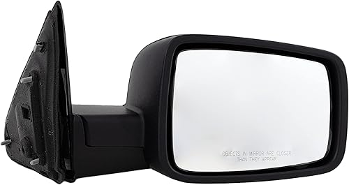 Miniatura 5 de Garage-Pro Reemplazo del espejo lateral del pasajero para Ram 1500, 2500 2011-2012, repuesto para espejo retrovisor lateral, texturizado