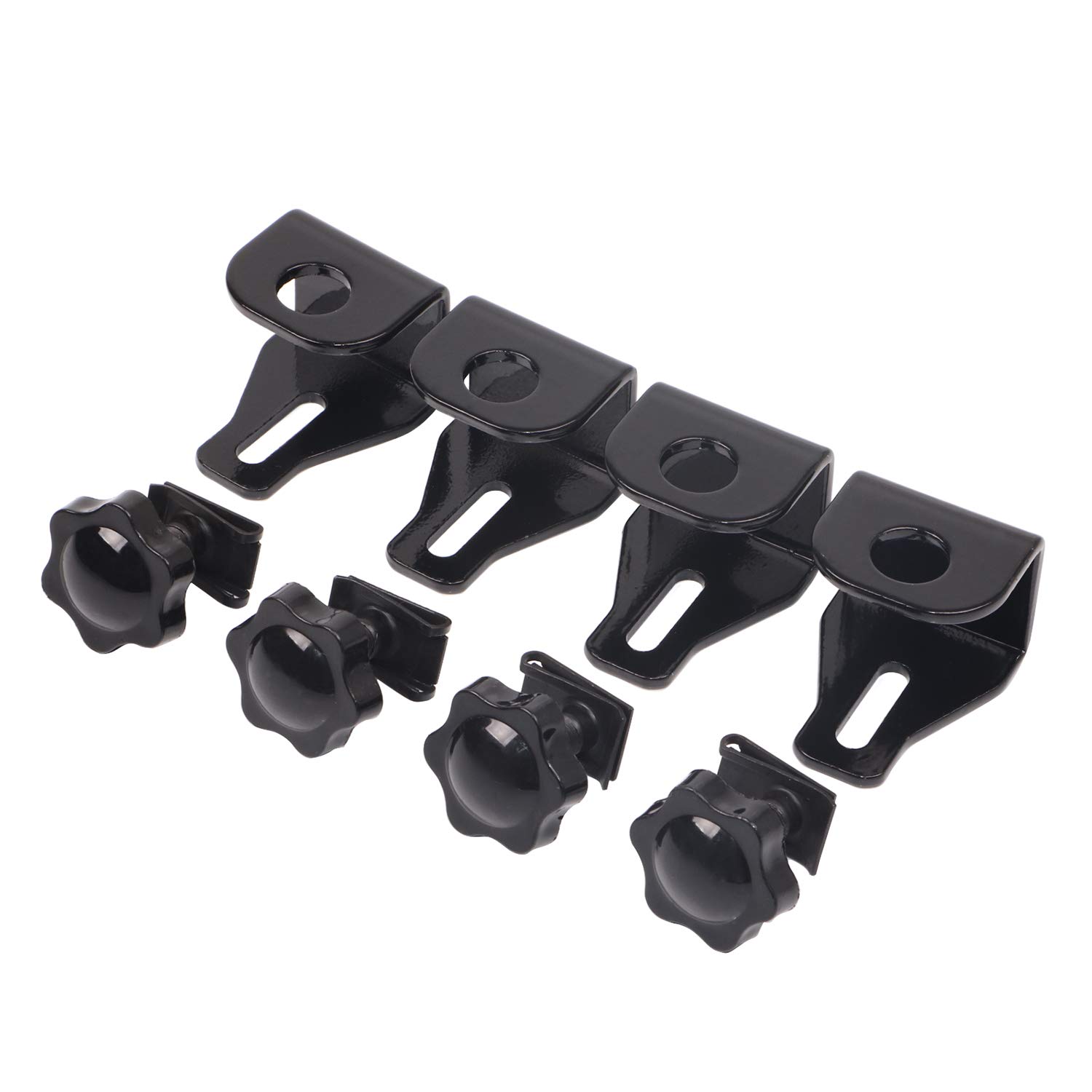 Borse rigide per moto Staffe deterrenti antifurto serrature borse laterali bulloni di montaggio perni di sicurezza per Harley Touring 1996-2018