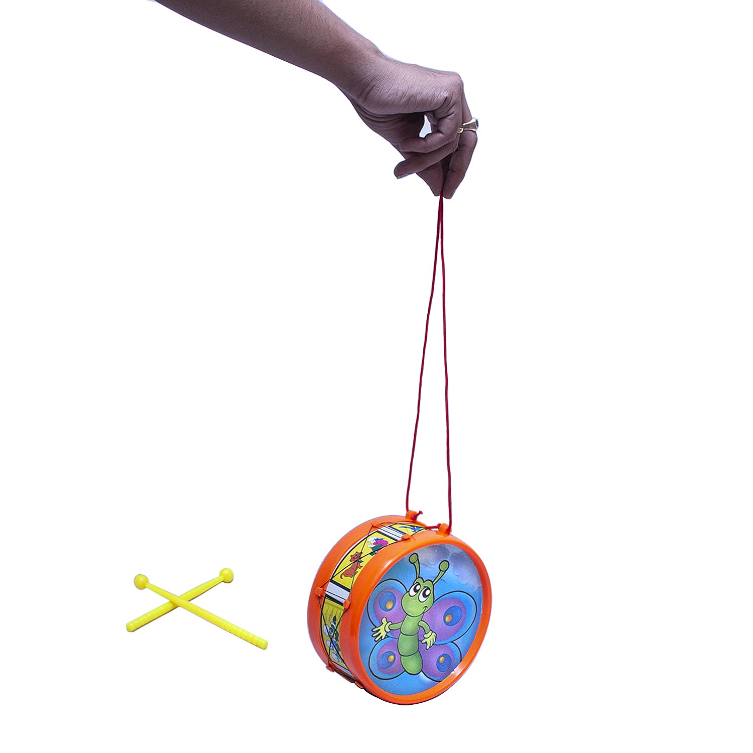 Negi Big Musical Drum Plastic Toy for Kids - Image 2 thumbnail