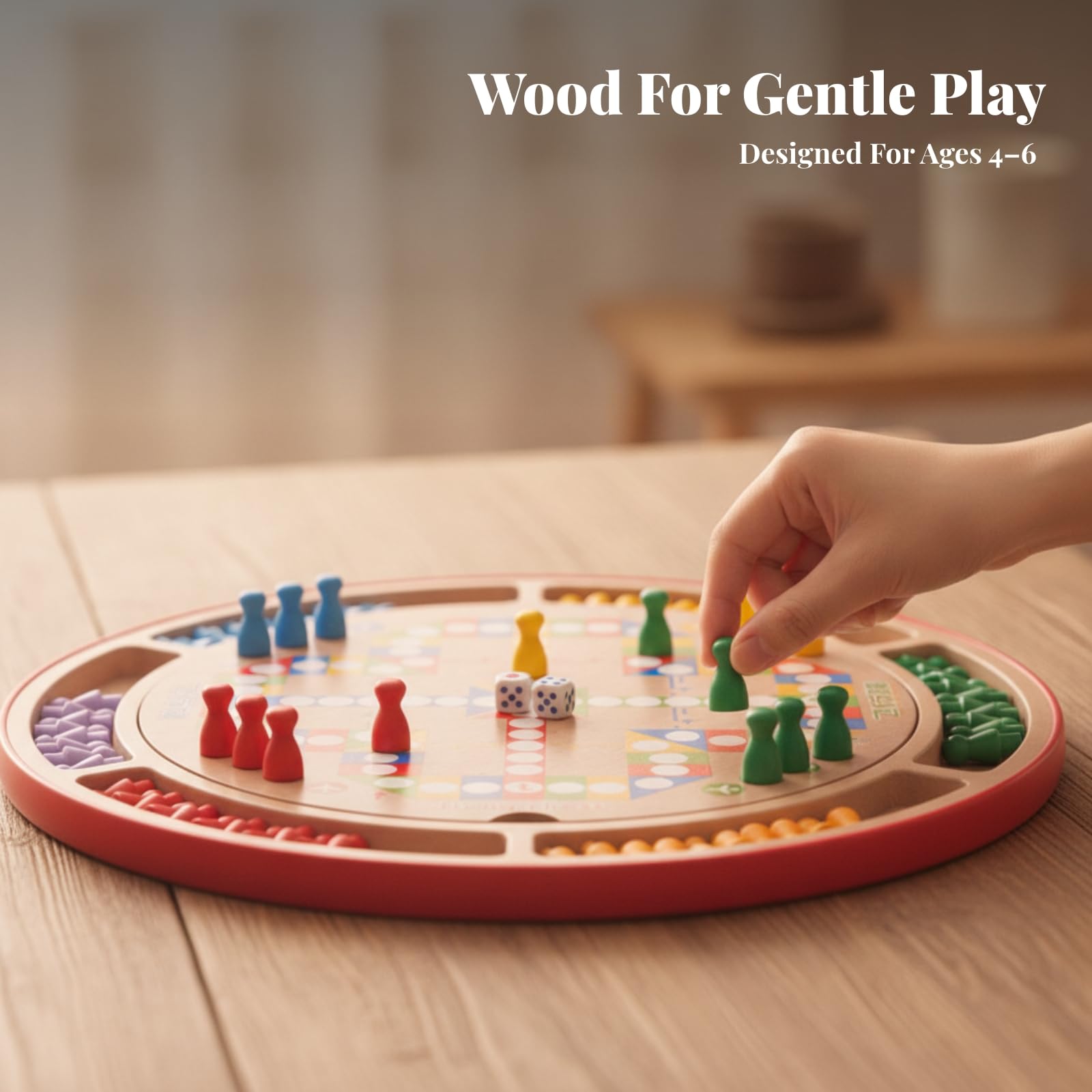 Scatola Del Gioco Educativo Tabellone Colorato, Tradizionale, per Ludoteca, Famiglie