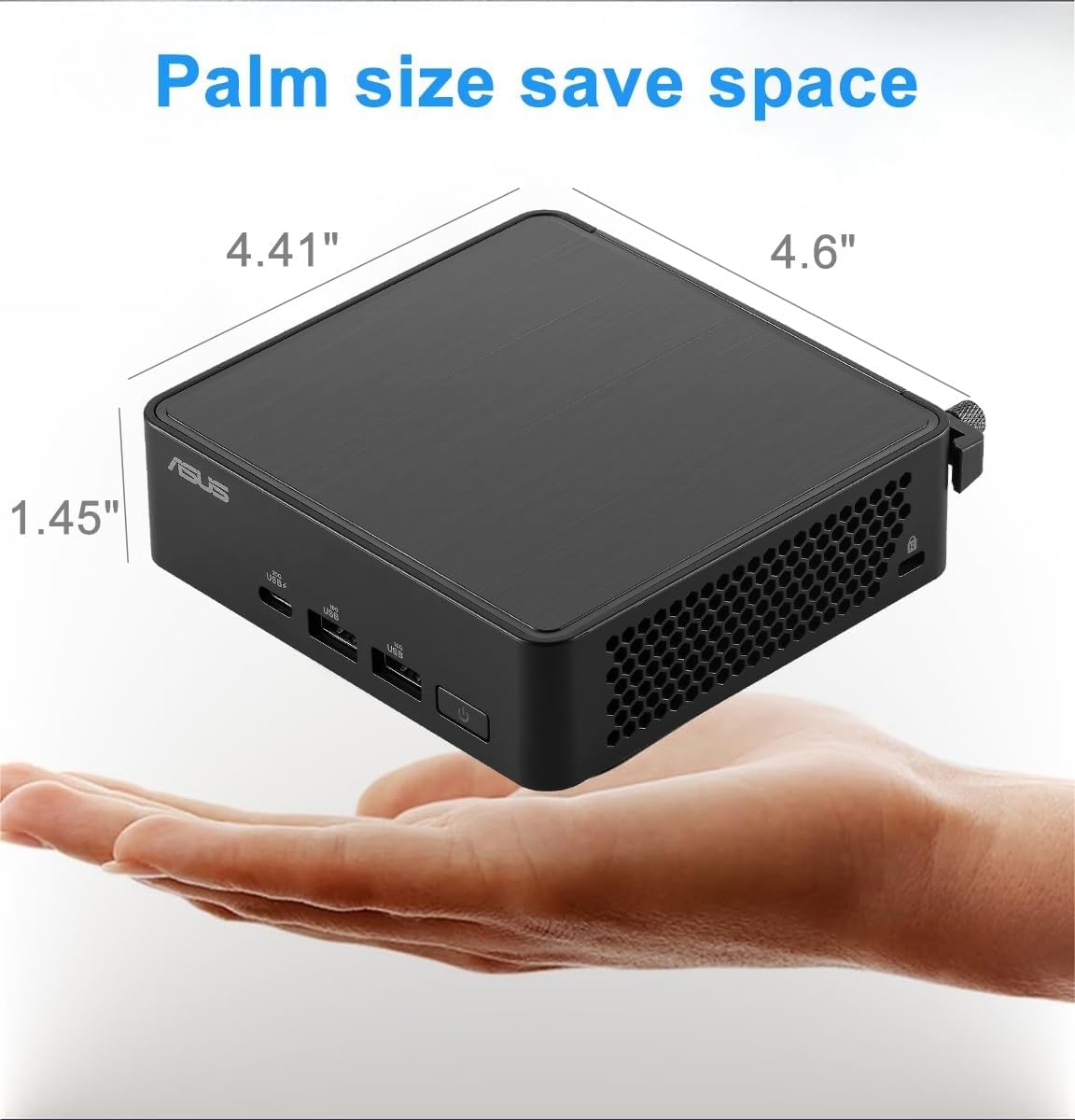 Intel NUC 14 Pro Slim Kit Mini PC (Intel Core i3 100U (> i5-1235U), 16GB DDR5, 512GB SSD) Business Desktop, 2x Thunderbolt 4, Support 4x 4K Monitors, Wi-Fi 6E, Win 11 Pro, ThinkCentre, ASUS NUC