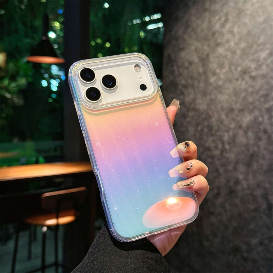 Coque arrière magnétique iPhone 12 Pro dégradée protégeant des chocs légers - 8