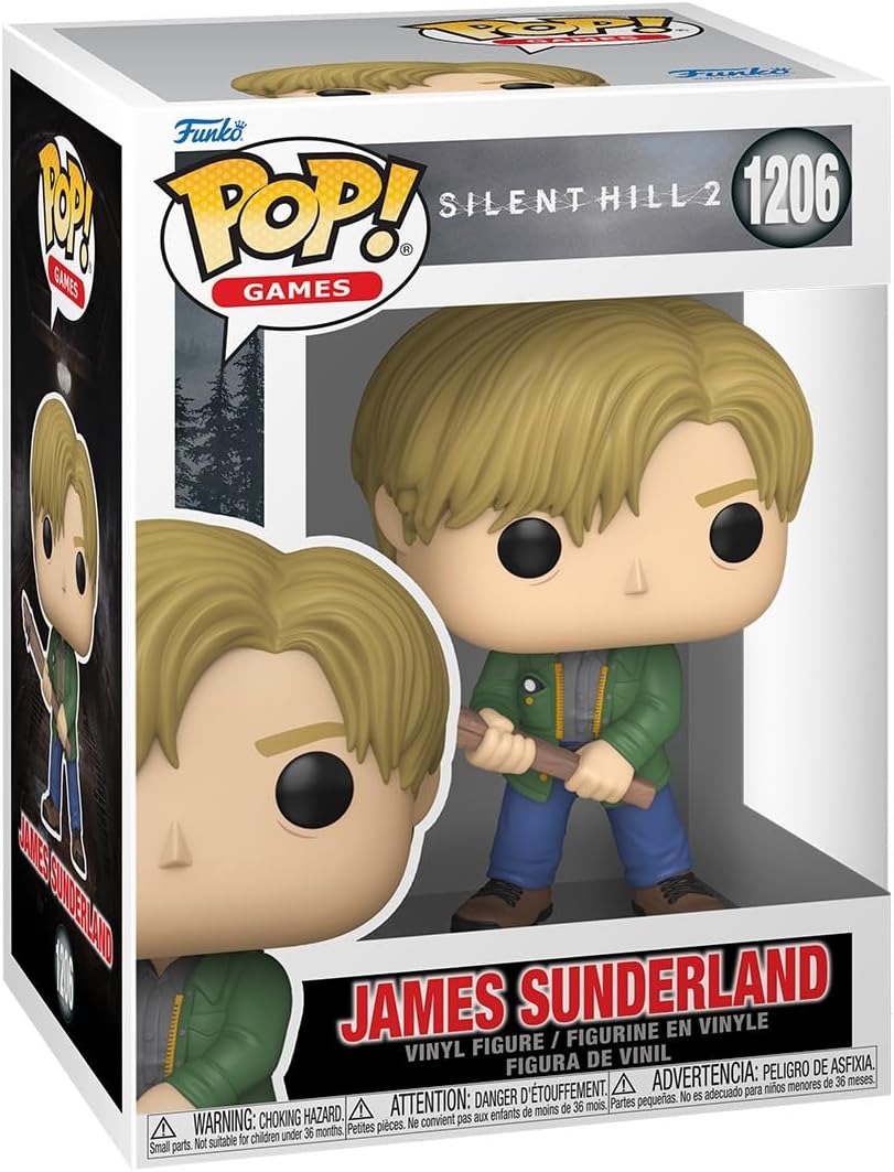 Funko Pop! Games: Silent Hill - James Sunderland - Collectable Vinyl Figure - Gift Idea - Official Merchandise - Toys for Kids & Adults - Video Game Fans