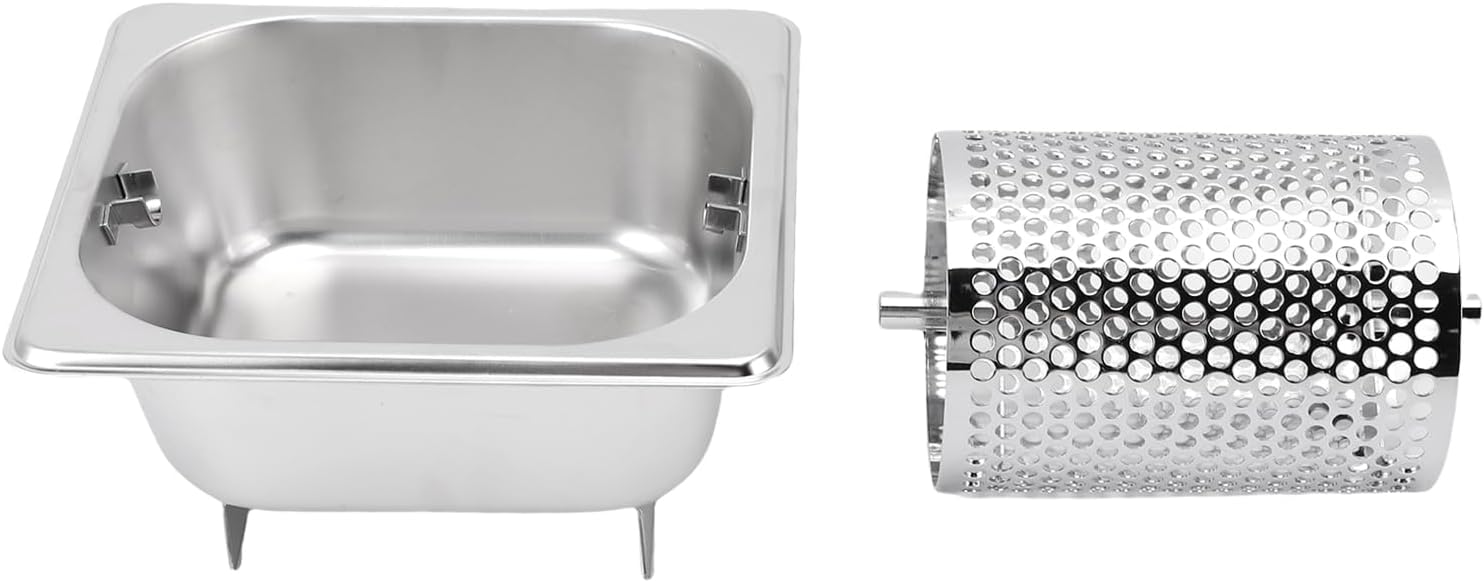 Stainless Steel Butter Spreader Dispenser, 304 Stainless Steel Bun Bread Butter Wheel for Burgers Bread BBQ Cookouts Tailgates 6.9x6.4in/5.7x3.5in