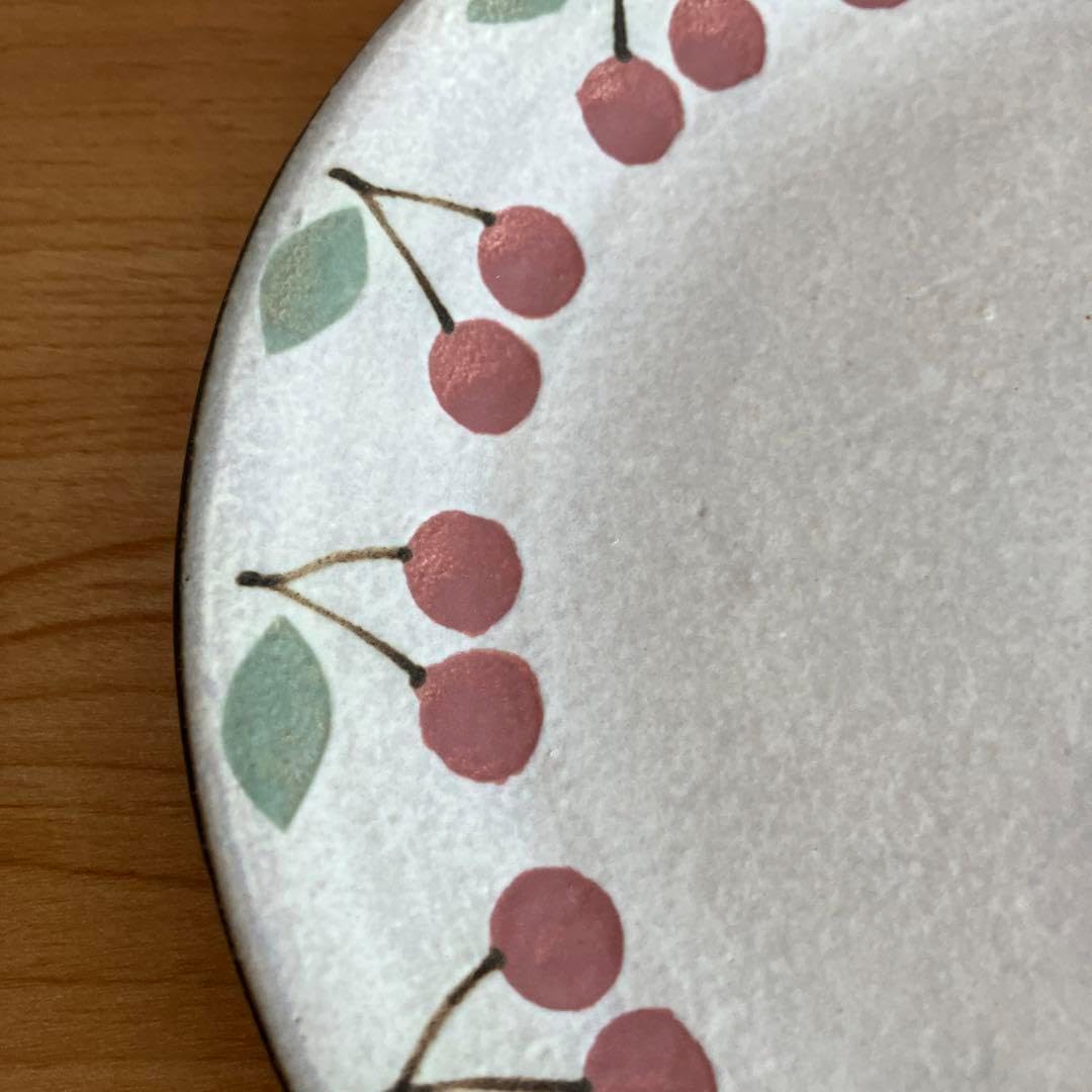 金井啓 三ッ持啓 さくらんぼプレート 食器 金井啓（三ツ持啓） プレート