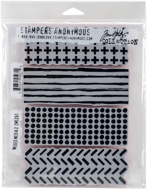Stampers Anonymous Do-A-Dot Art! SPATHCMS.261 StampersA Cling Stamp THoltz Mixed Media 2