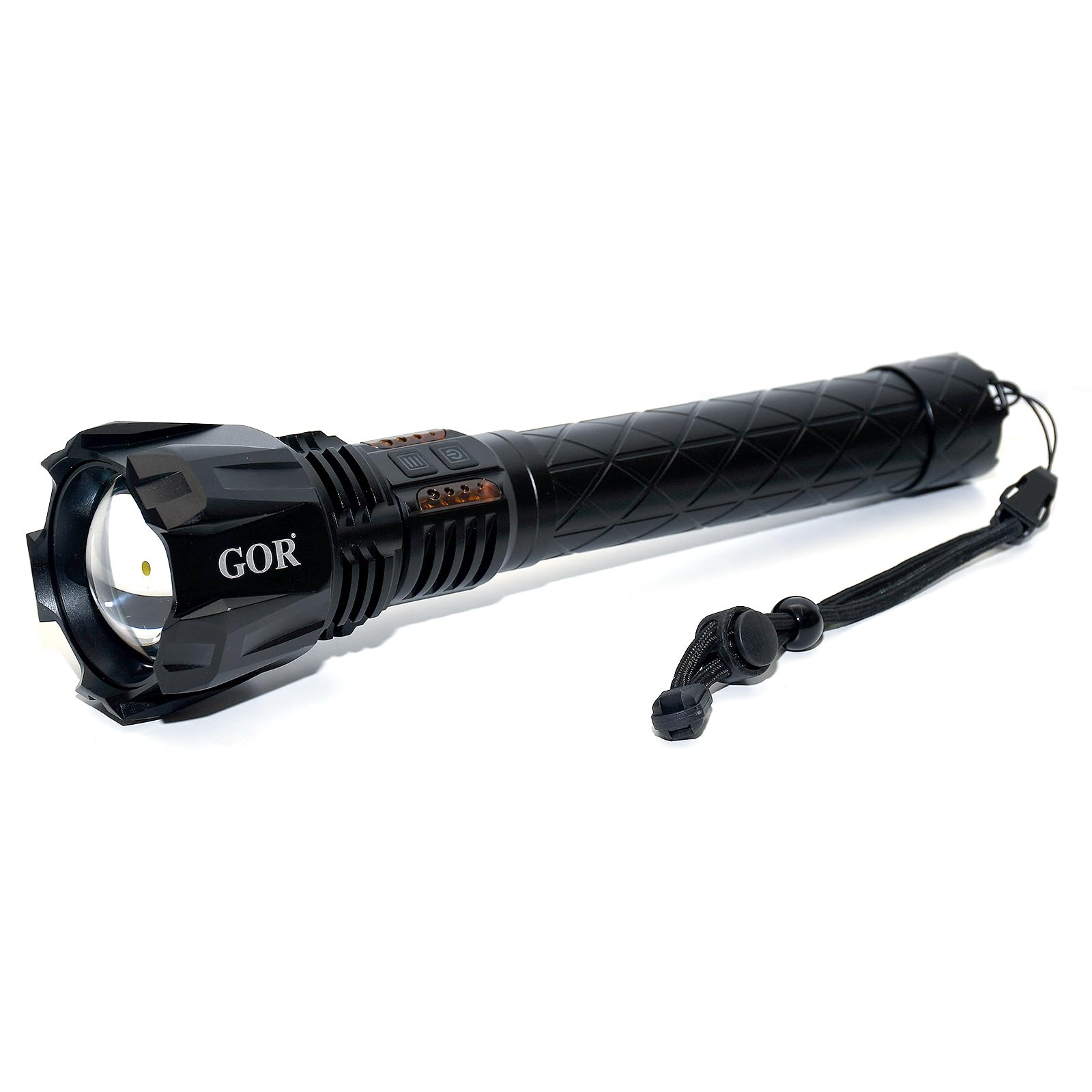 GOR Radiant XHP160 LED Flashlight – 4000 LM, Telescopic Zoom, Waterproof, Rechargeable, Aluminium Alloy Body, Dual Button, 1 Year Warranty (B0D53PCPK7) Amazon Price History, Amazon Price Tracker
